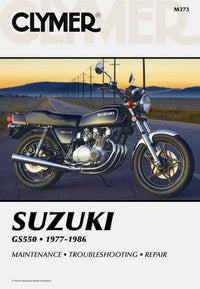 Suzuki GS550 Motorcycle (1977-1986) Service Repair Manual
