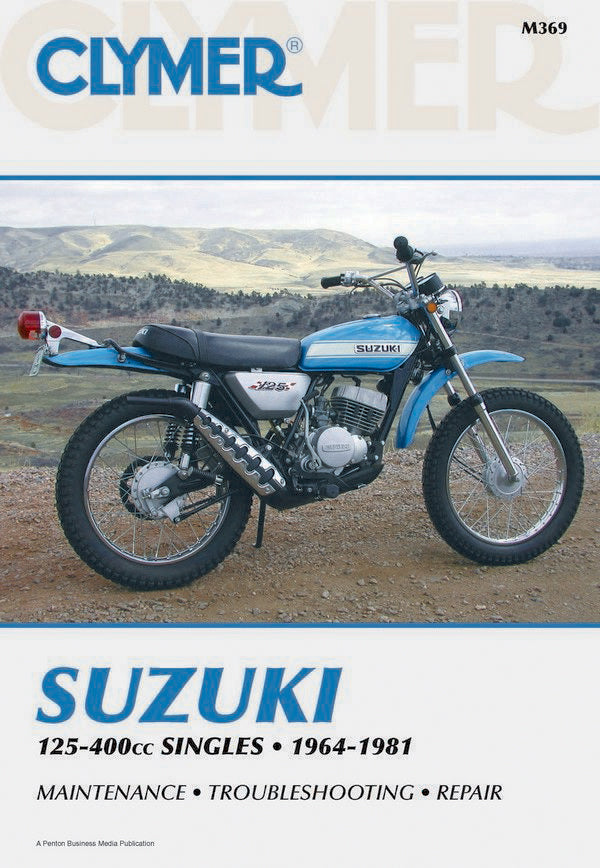 Suzuki 125-400cc Singles Motorcycle (1964-1981) Service Repair