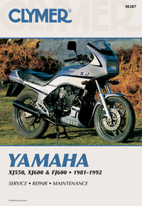 Yamaha XJ550, XJ600 & FJ600 Motorcycle (1981-1992) Service Repair Manual
