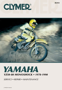 Yamaha YZ50-80 Monoshock Motorcycle (1978-1990) Service Repair Manual