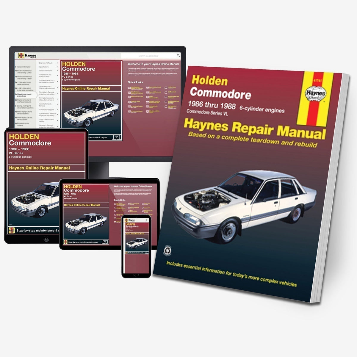 Why the Holden Commodore Is an Aussie DIY Legend... Still – Haynes Manuals