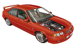 Air filter change Rover 45 1999 - 2005