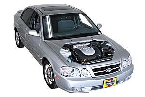 Air filter change Kia Optima 2001 - 2010