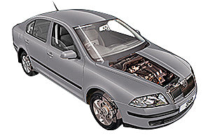 Air filter change Skoda Octavia 2004 - 2012