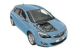 Air filter change Vauxhall Astra 2009 - 2013