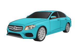 Air filter change Mercedes-Benz E-Class 2002 - 2010