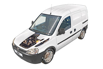 Air filter change Vauxhall Combo Van 2001 - 2012