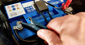 Charging a car battery at home