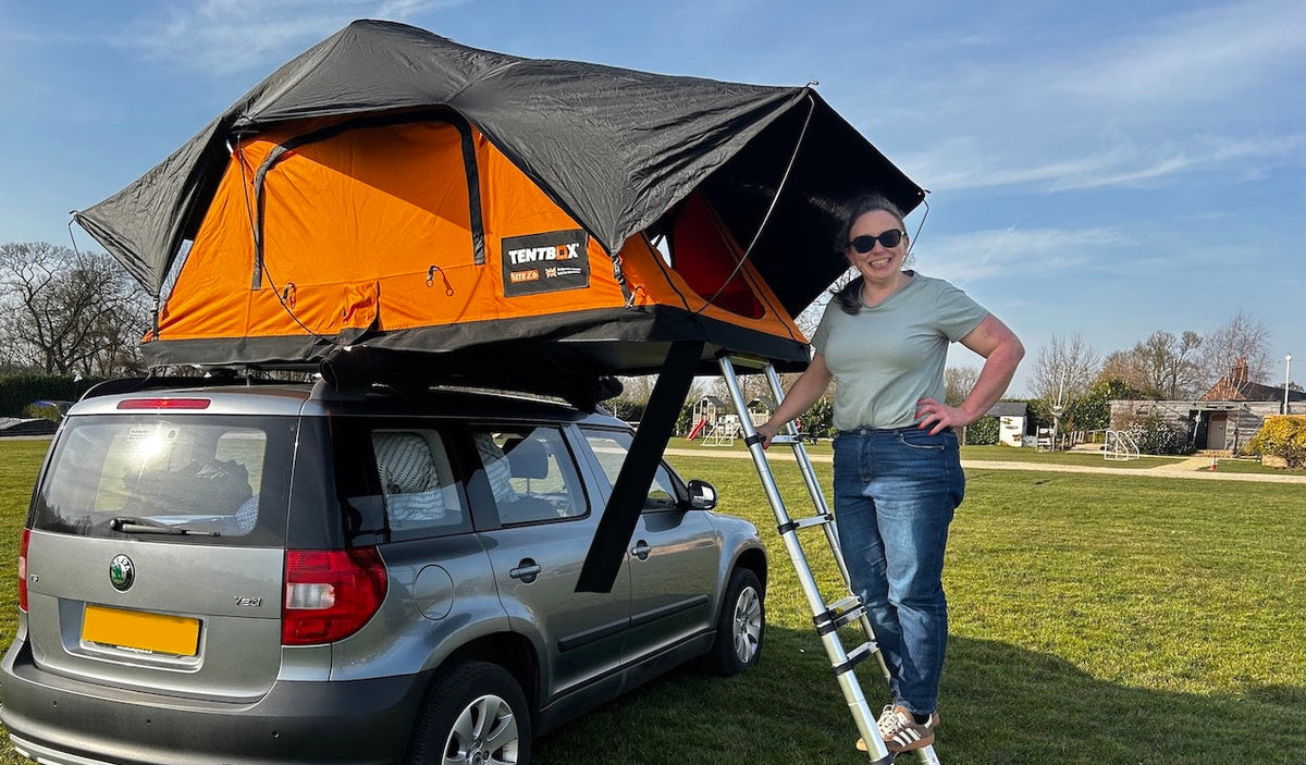 How do you fit a roof top tent?