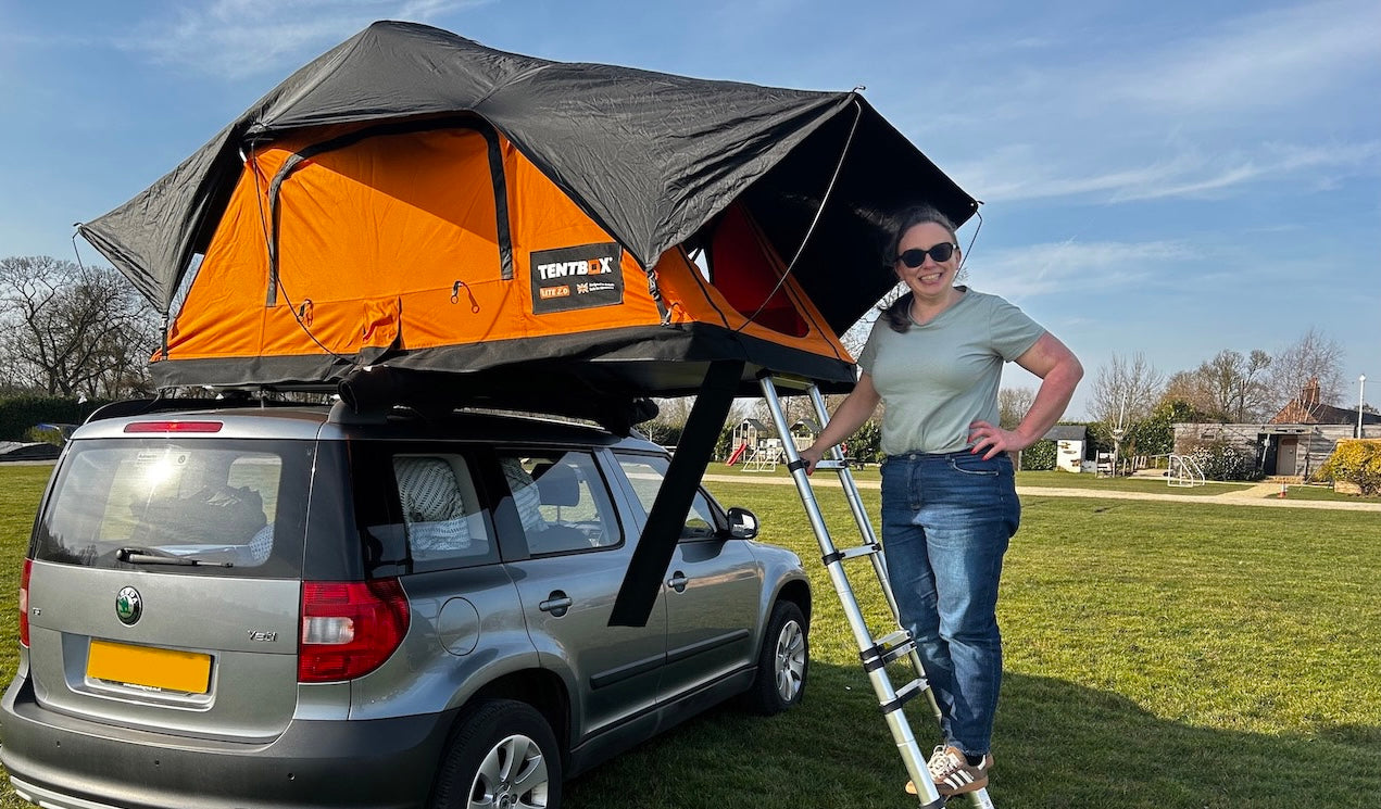 How do you fit a roof top tent?