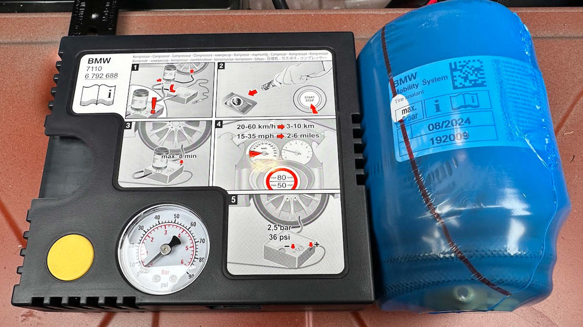 How to use a tyre sealant kit