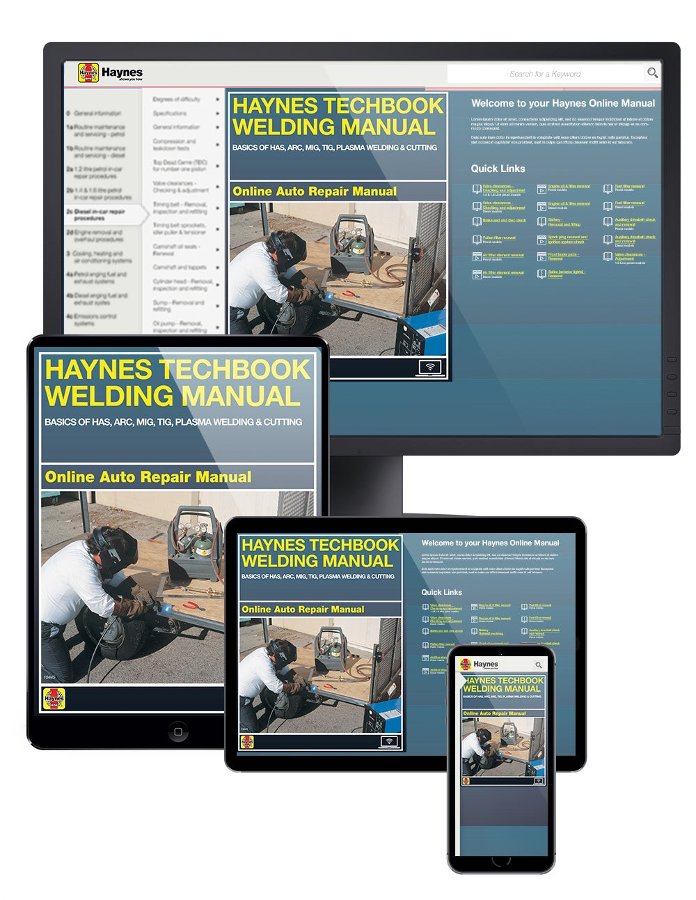 Haynes Welding Online Techbook