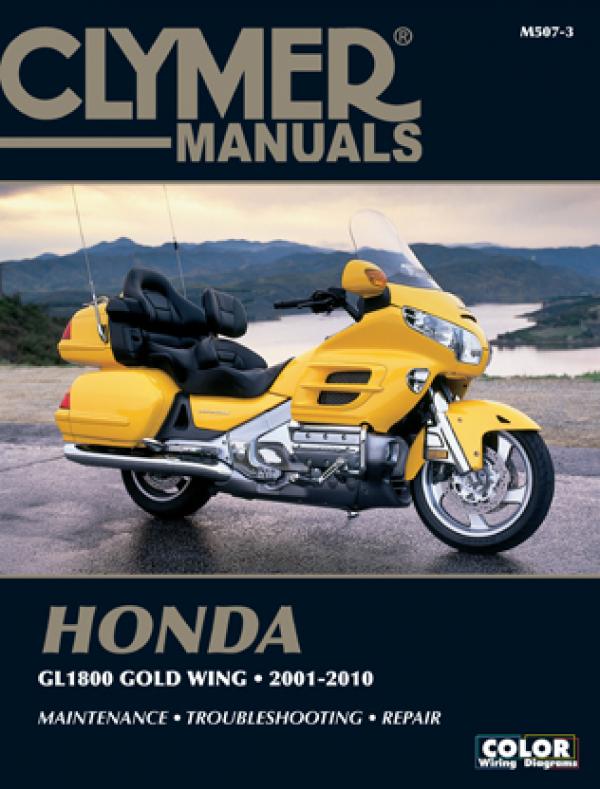 Honda GL1800 Gold Wing Motorcycle (2001-2010) Clymer Repair Manual