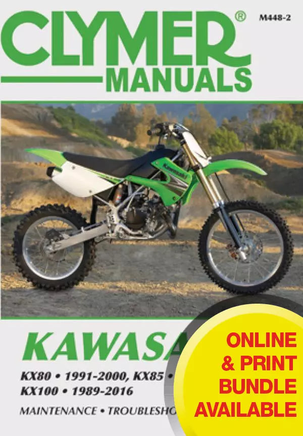 Kawasaki KX80 (1991-2000), KX85/85-II (2001-2016) & KX100 (1989