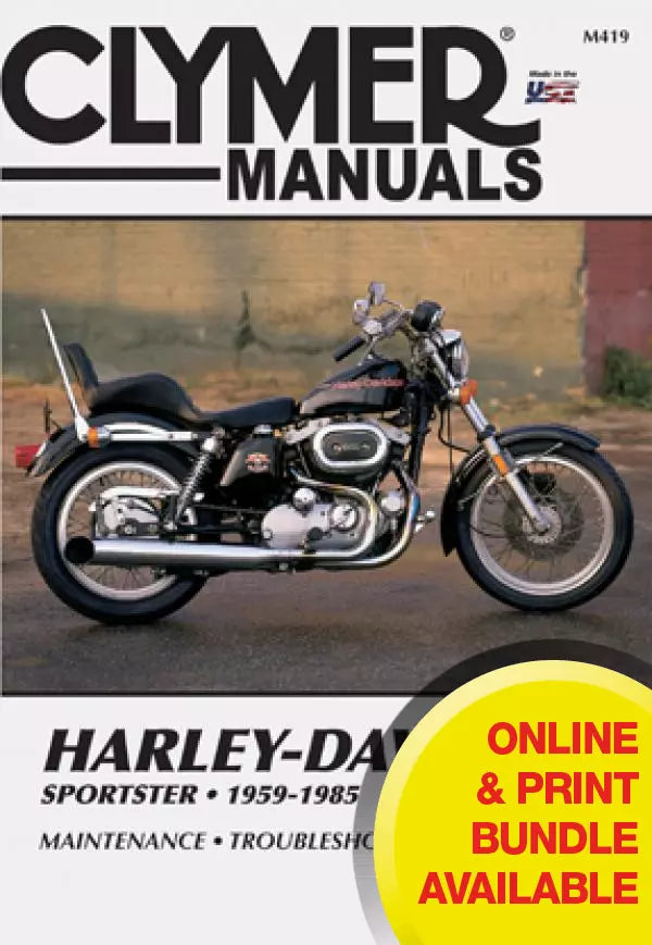 Harley-Davidson Sportsters (1959-1985) Clymer Repair Manual