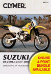 Suzuki DR-Z400E, S & SM Manual Motorcycle (2000-2012) Service Repair Manual