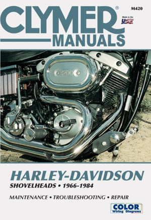 Harley-Davidson Shovelhead Motorcycle (1966-1984) Service Repair Manual