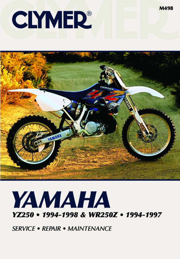 Yamaha YZ250 (1994-1998) & WR250Z (1994-1997) Motorcycle Service Repair Manual