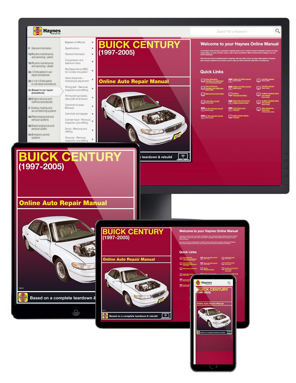 Buick Century (97-05) Haynes Online Manual