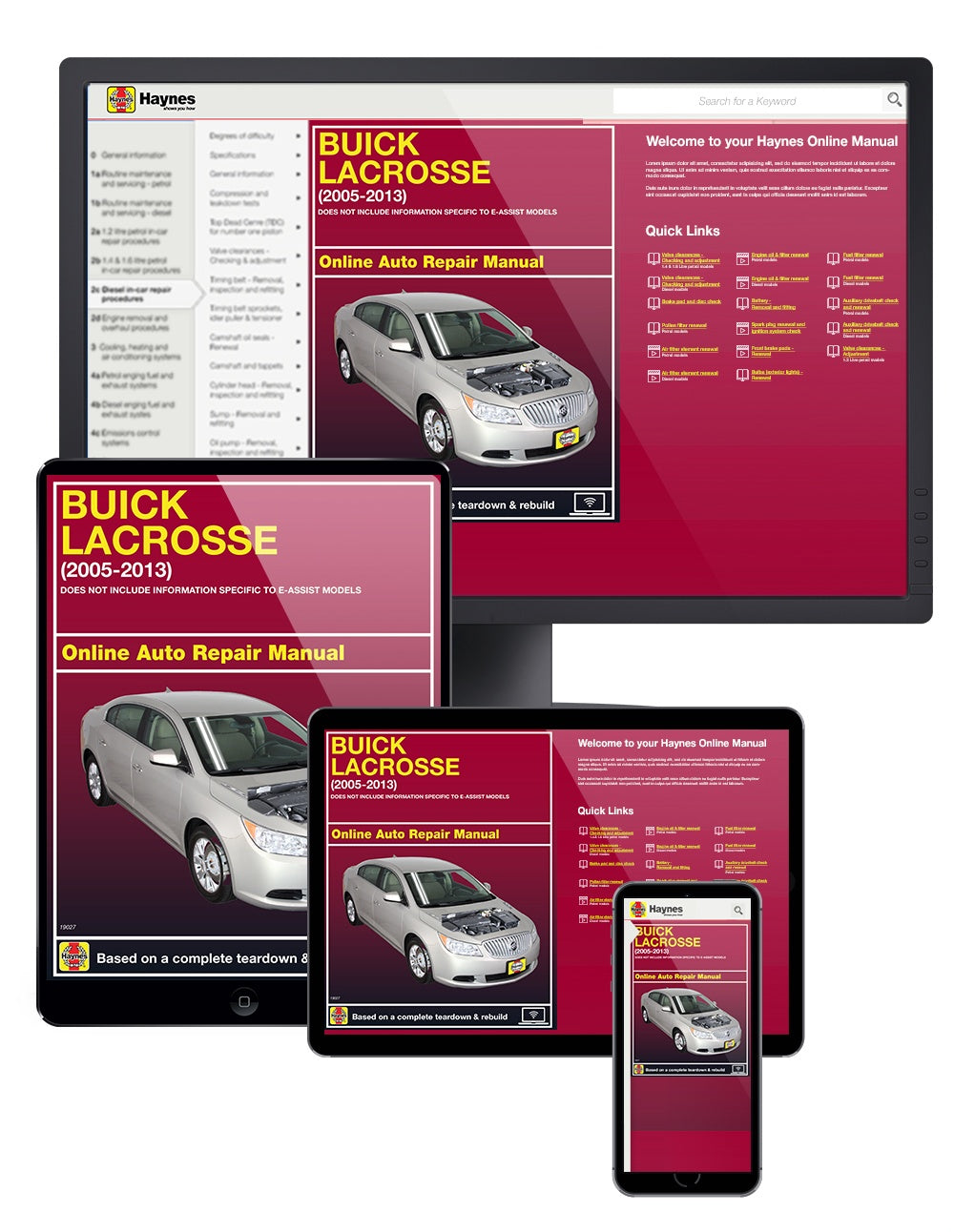 Buick LaCrosse (05-13) Haynes Online Manual