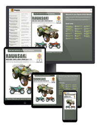 Kawasaki Bayou & Prairie ATVs (86-11) Haynes Repair Manual