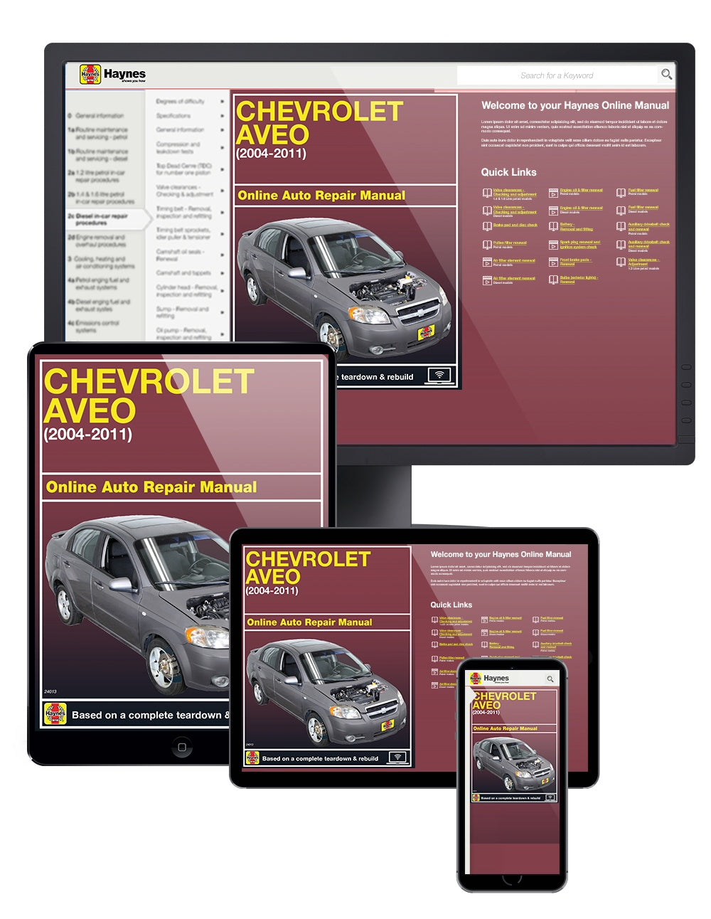 Chevrolet Aveo 2004-2011 Online Manual