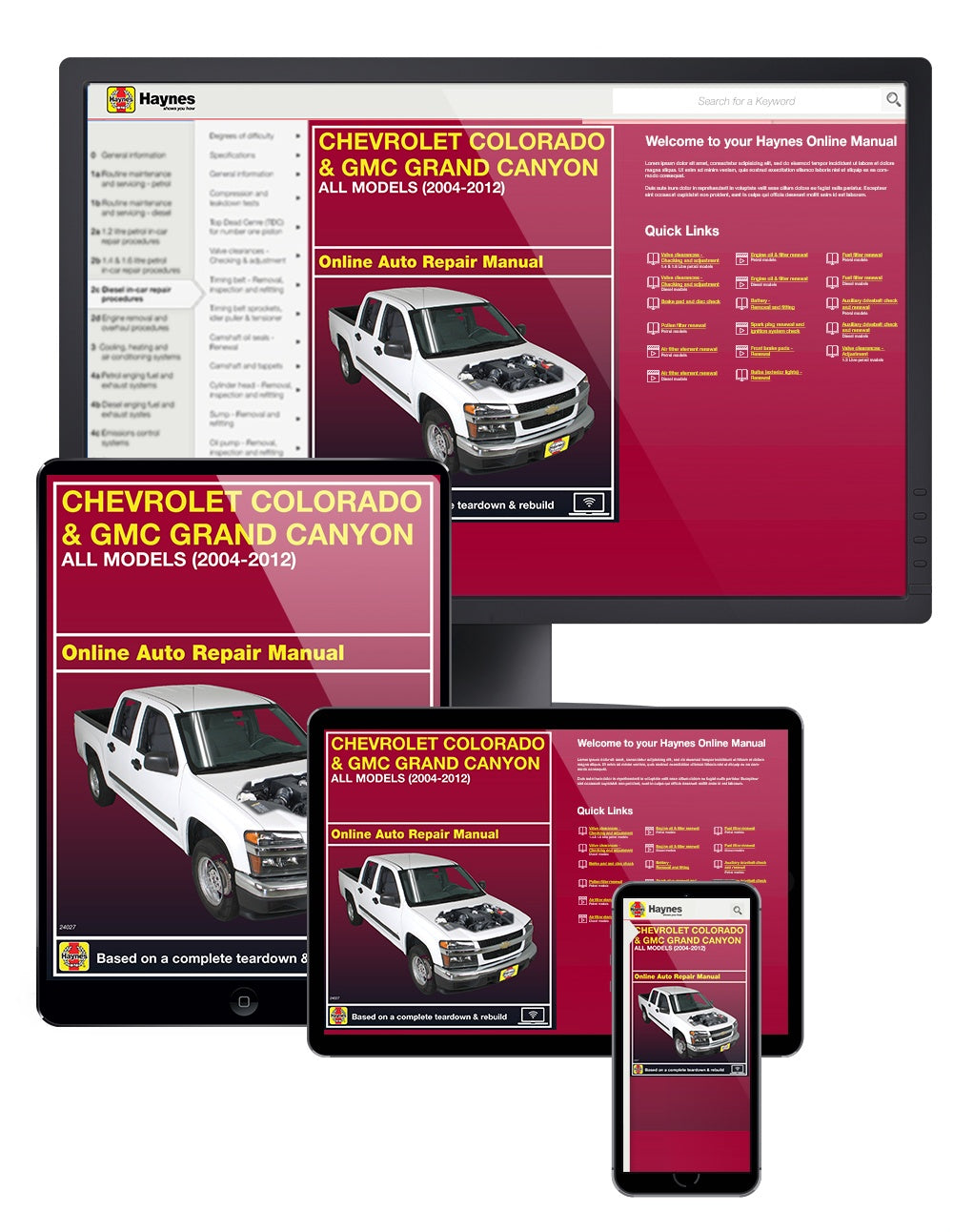 Chevrolet Colorado & GMC Canyon (2004-2012) Haynes Repair Manual (USA)