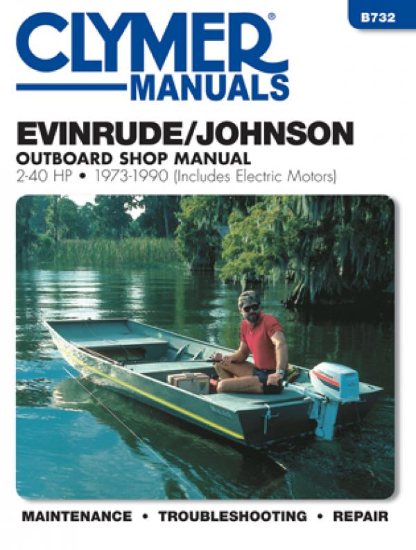 Evinrude Johnson 2-40 HP Outboards-Includes Electric Motors (1973-1990) Service Repair Manual Online Manual