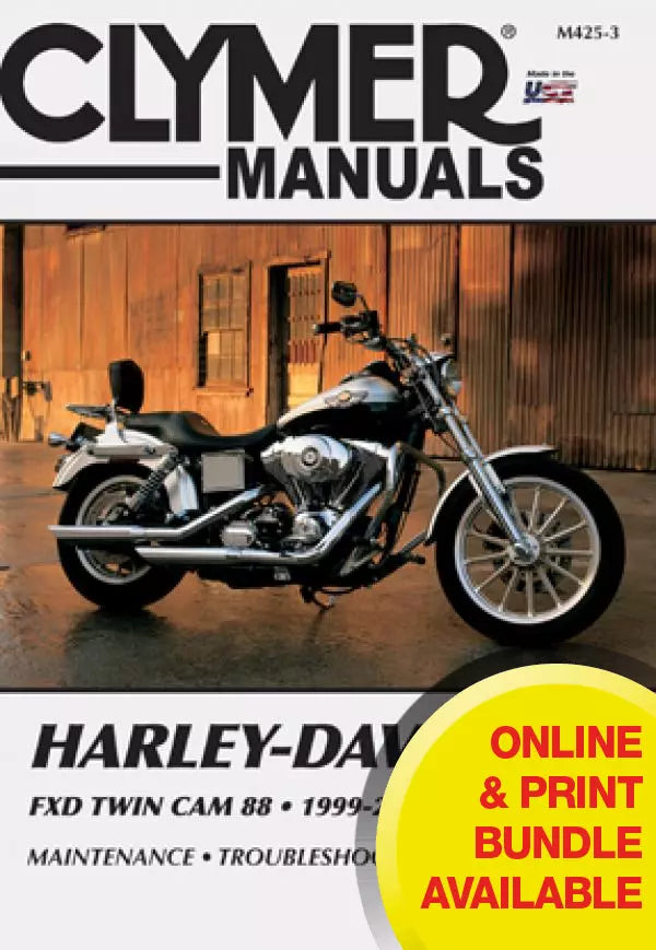 Harley-Davidson FXD Twin Cam Motorcycle (1999-2005) Service Repair