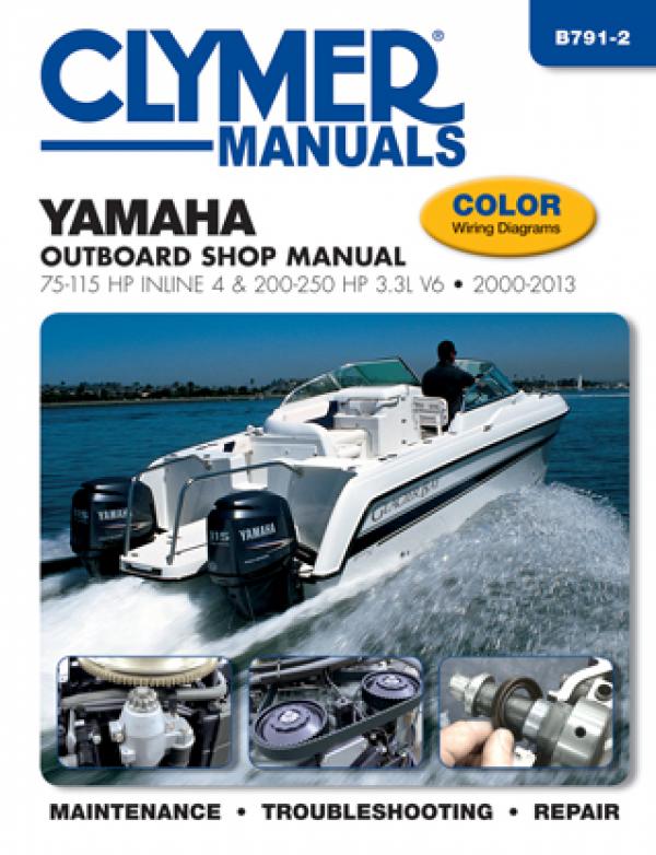Yamaha 75/115/200/225 HP 4-Stroke Outboards (2000-2004) Service Repair Manual Online Manual