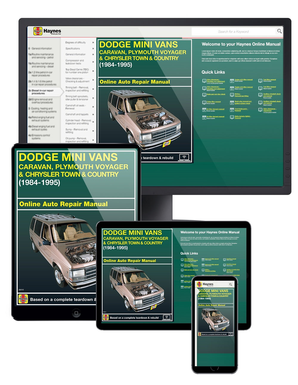 Dodge Caravan, Plymouth Voyager & Chrysler Town & Country (1984-1995) Haynes Repair Manual (USA)