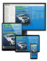 Ford pick-ups F-100-F-350 & Bronco (1973-1979) Haynes Repair Manual (USA)