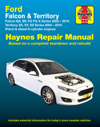 Ford Falcon (2002-2016) and Territory (2004-2016) Haynes Repair Manual