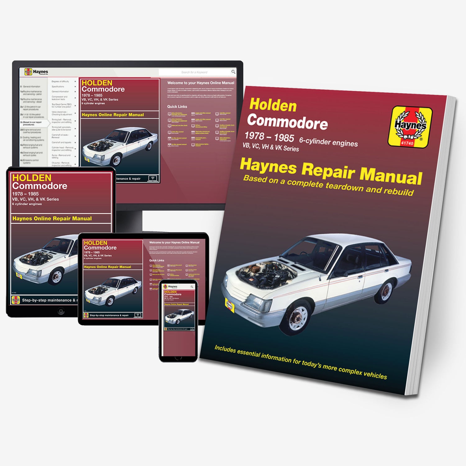 Holden Commodore (78-85) Haynes Repair Manual