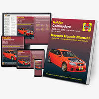 Holden Commodore 2006-2017 Haynes Repair Manual