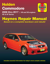 Holden Commodore 2006-2017 Haynes Repair Manual