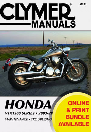 Honda VTX1300 Series Motorcycle (2003-2009) Service Repair Manual