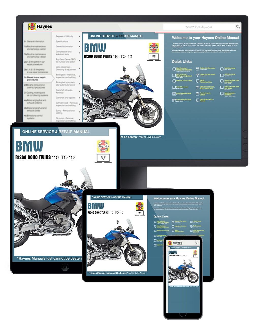 BMW R1200 dohc (10 - 12) Haynes Repair Manual