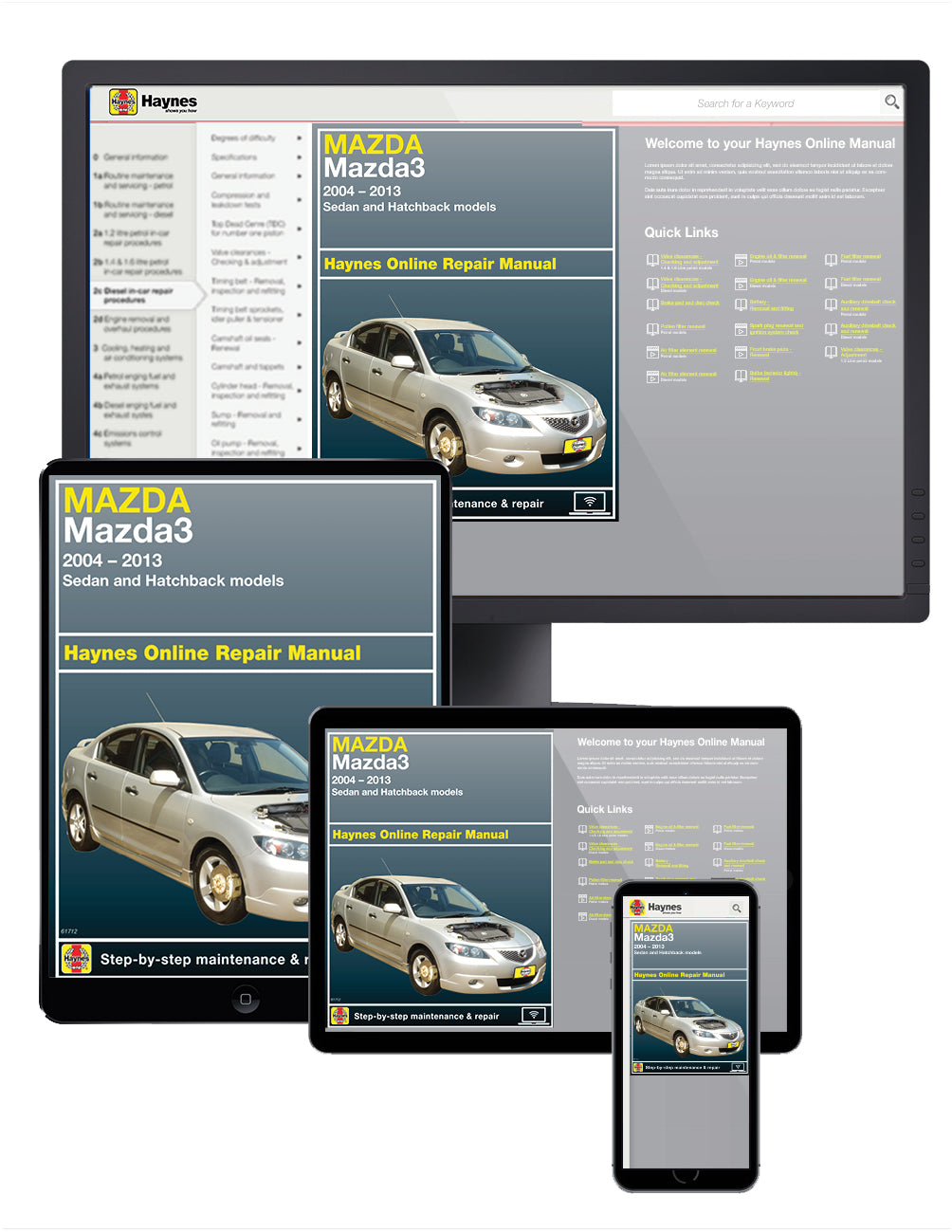 Mazda Mazda3 (04-13) Haynes Repair Manual