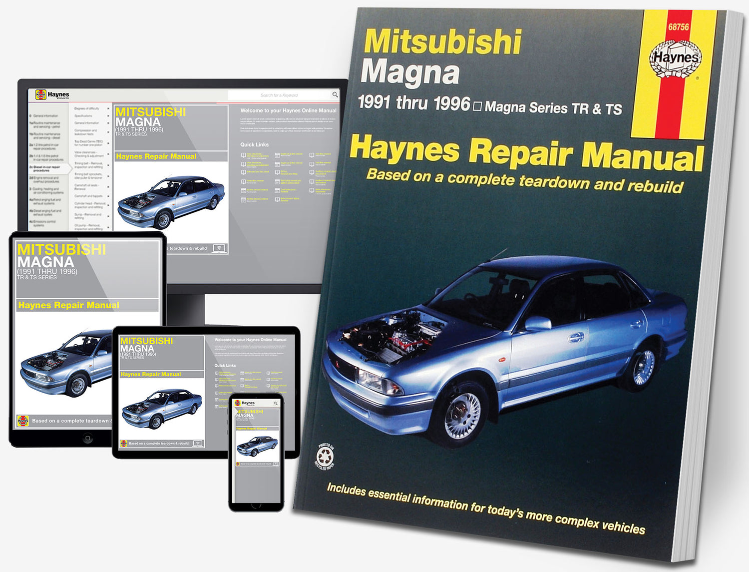 Mitsubishi Magna (91-96) Haynes Repair Manual