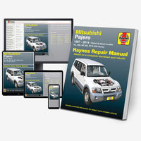 Mitsubishi Pajero 1997-2014 Haynes Repair Manual