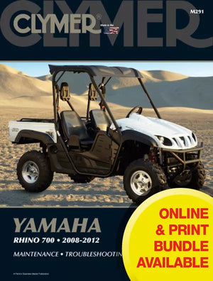 Yamaha Rhino 700 Side By Side ATV UTV (2008-2012) Service Repair