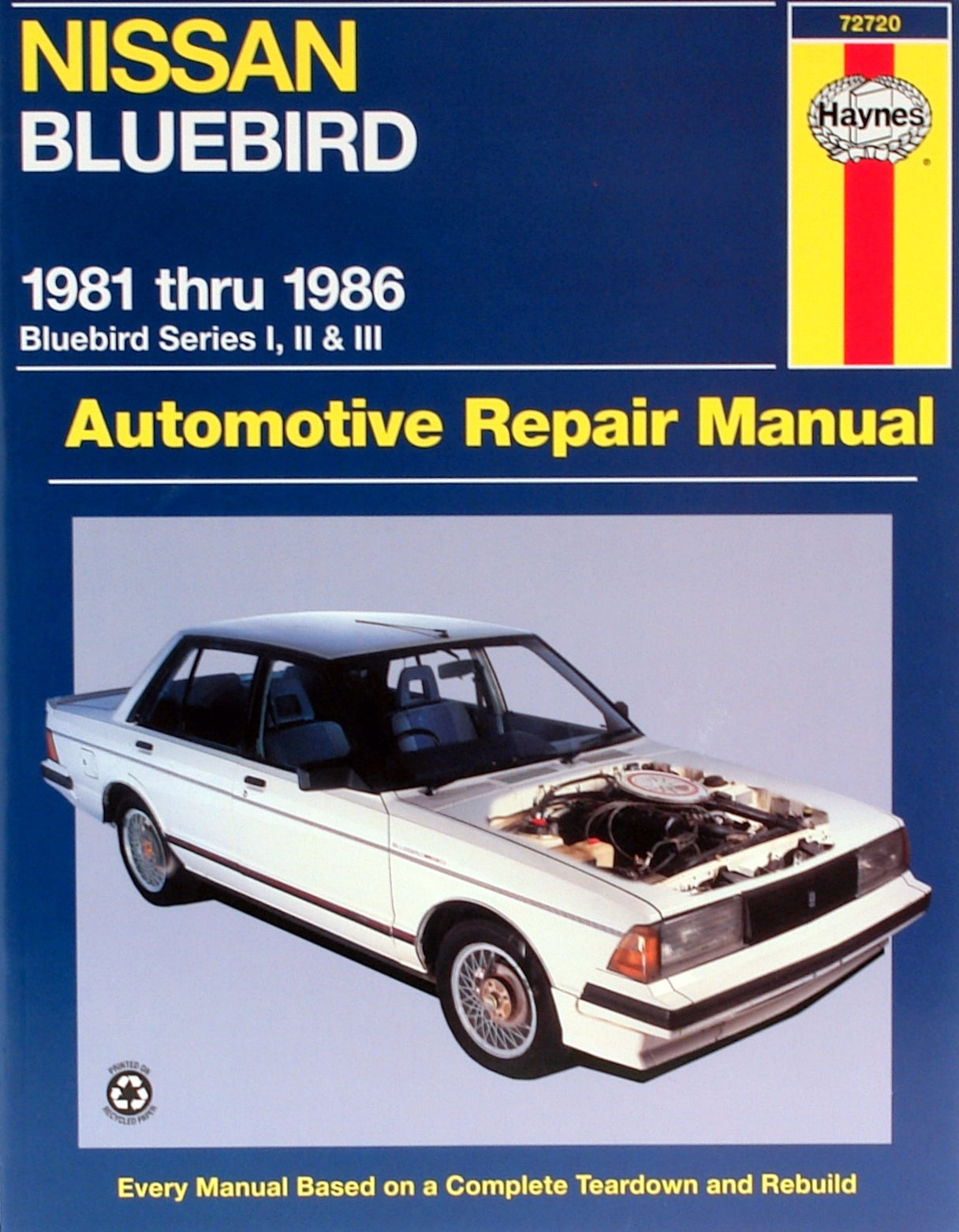 Nissan Bluebird (81-86) Haynes Repair Manual