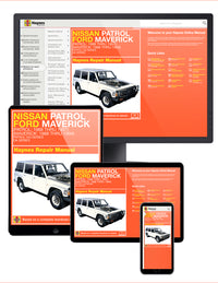 Nissan Patrol (1988-1997) & Ford Maverick (1988-1994) Haynes Repair Manual