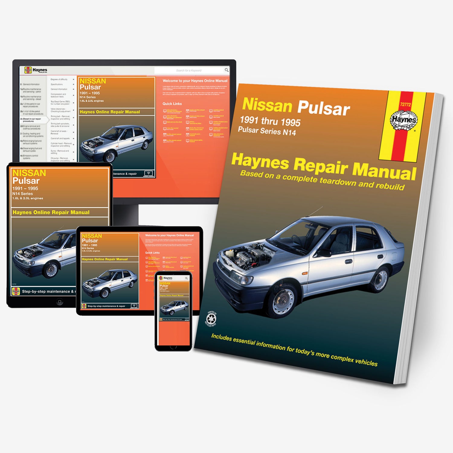 Nissan Pulsar (91-95) Haynes Repair Manual
