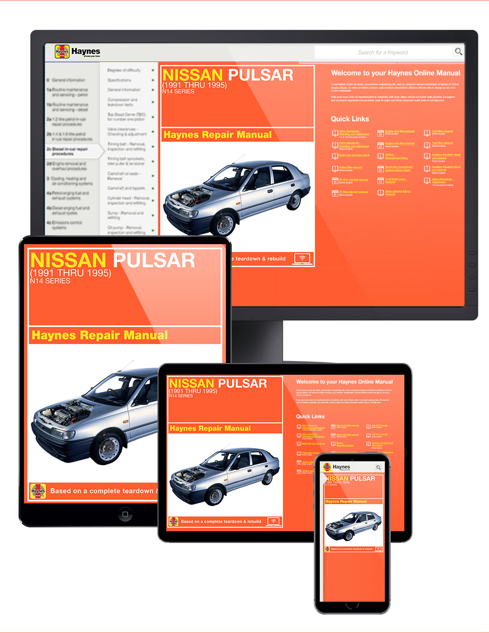 Nissan Pulsar (91-95) Haynes Repair Manual