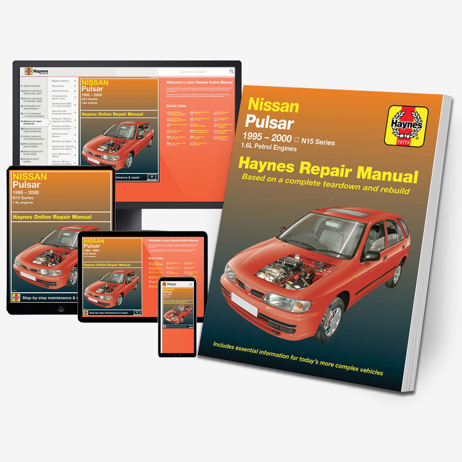 Nissan Pulsar (95-00) Haynes Repair Manual