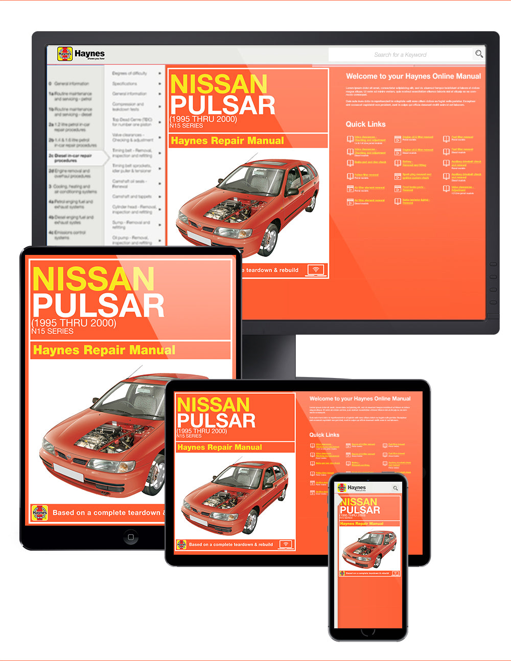 Nissan Pulsar (95-00) Haynes Repair Manual
