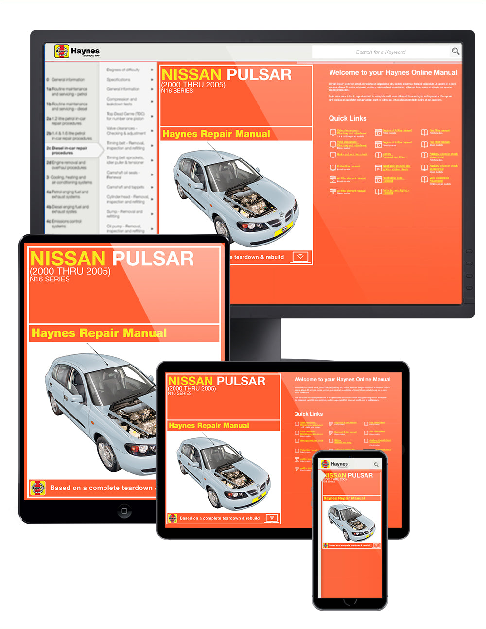 Nissan Pulsar (00-05) Haynes Repair Manual