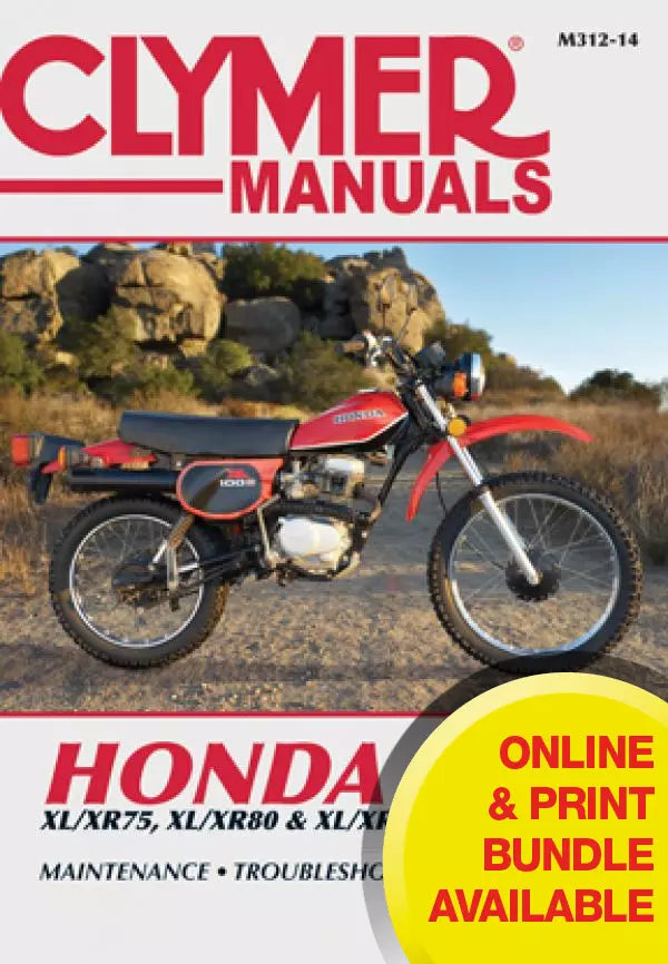 Honda XL/XR75, XL/XR80 & XL/XR100 Series Motorcycle (1975-1991 Honda XL/XR75, XL/XR80 & XL/XR100 Series Motorcycle (1975-1991